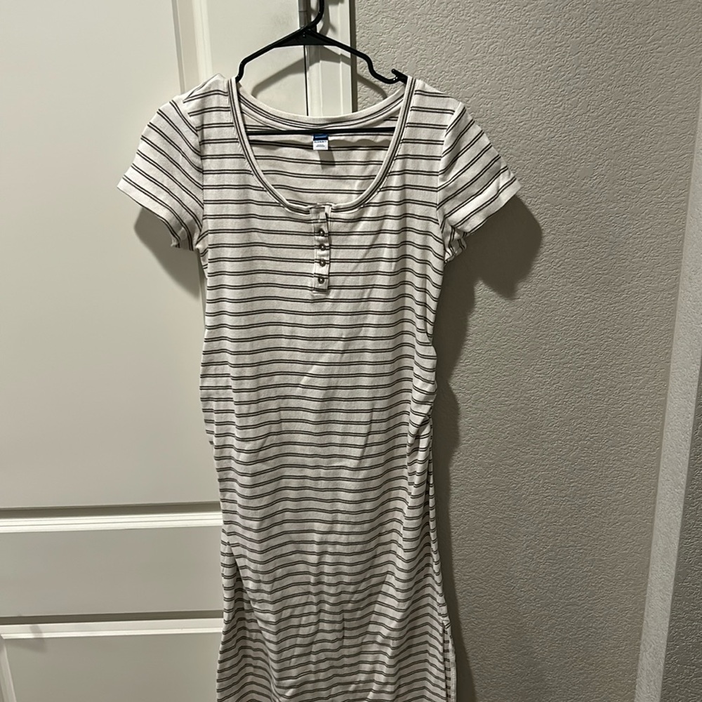 Midi maternity dress